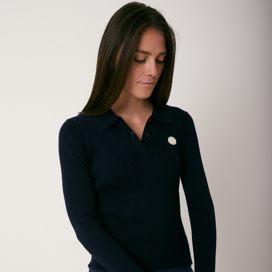 Enfield Merino Rib Polo