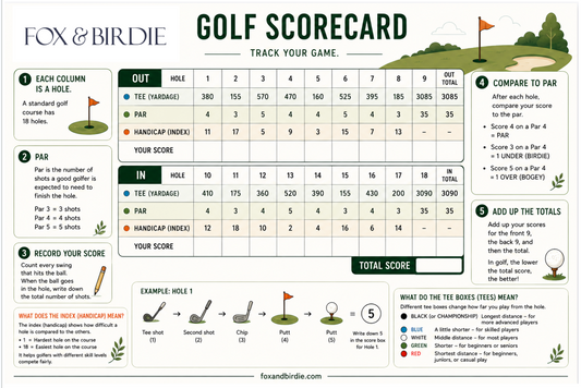 Golf Decoded: "How do I use a scorecard?"