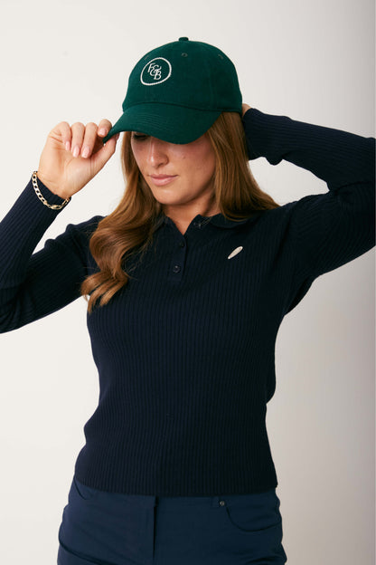 Enfield Merino Rib Polo