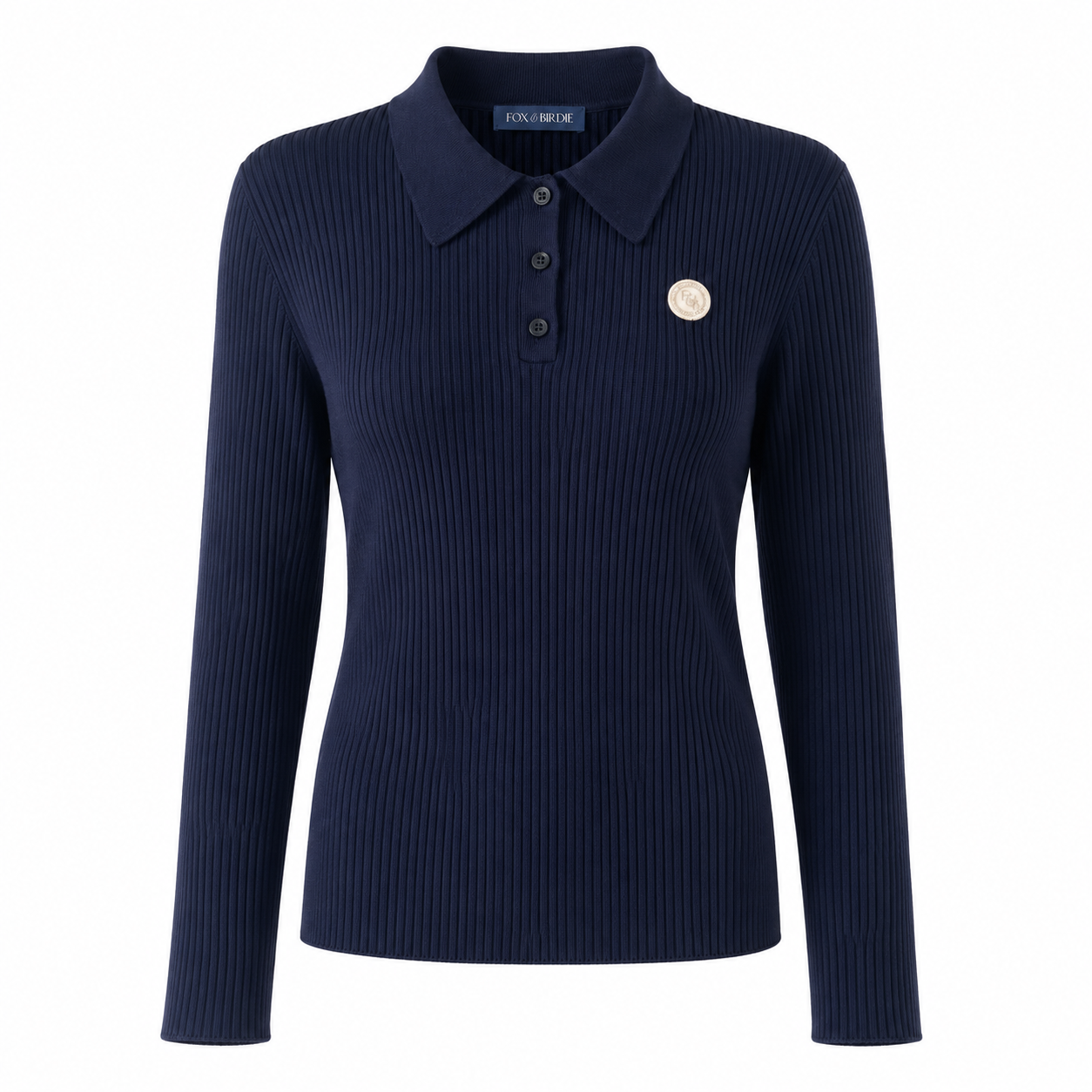 Enfield Merino Rib Polo - Petite Length